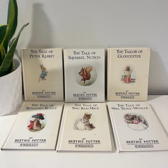 Vintage Beatrix Potter Books - 80's Beatrix Potter - Vintage Kids Books - Books - Picture 1 of 5